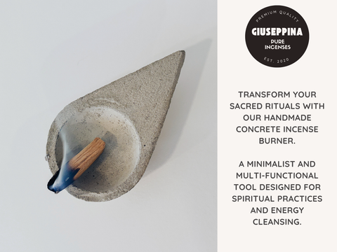 Concrete Incense Holder