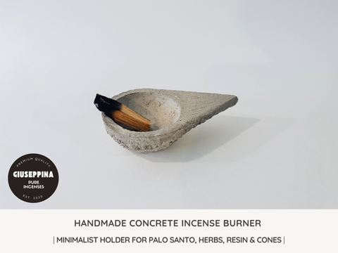Concrete Incense Holder