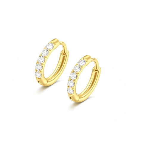 Love Her Izzy Mini Hoops - Gold