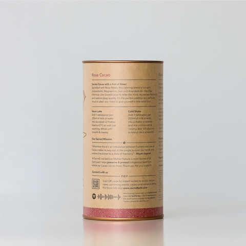 Sacred Cacao - Love: Rose Cacao