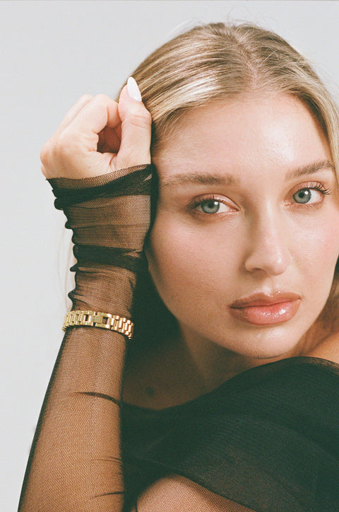 Porter Jewellery - Baby Link Bracelet - Gold