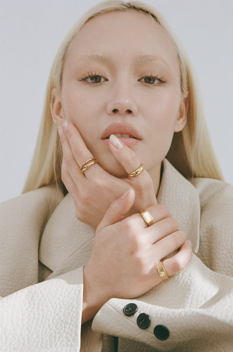 Porter Jewellery - Wave Ring Set