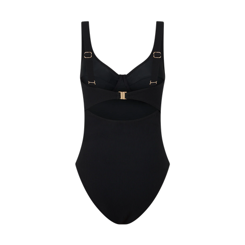 Original Underwire One Piece - Black Rib