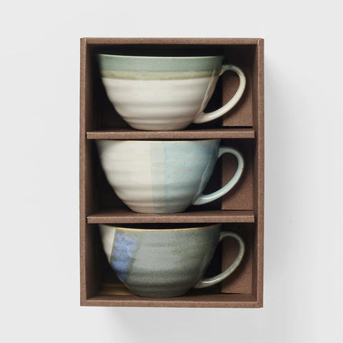 Seascape Mug set of 3 330ml
