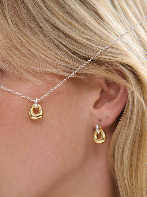 Amara Mix Metal Plated Necklace