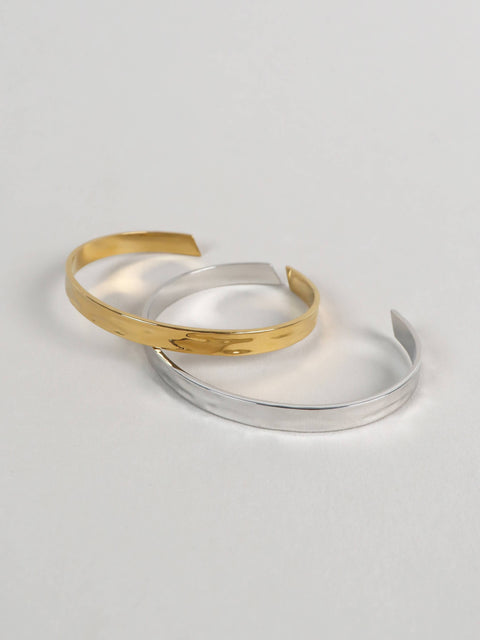 Toro Open Cuff 18K Gold Plated Bangle