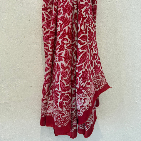 Silk Meditation Shawl - Pink