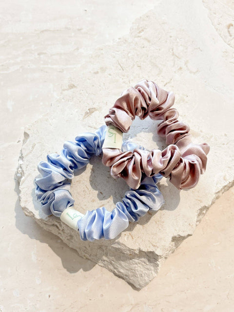 Mini Silk Scrunchie 2pack