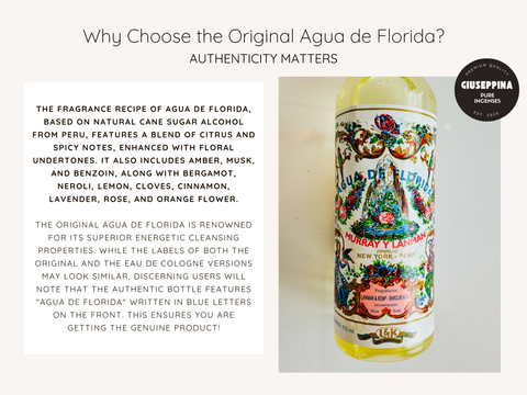 Agua de Florida - The Original Florida Water from Peru