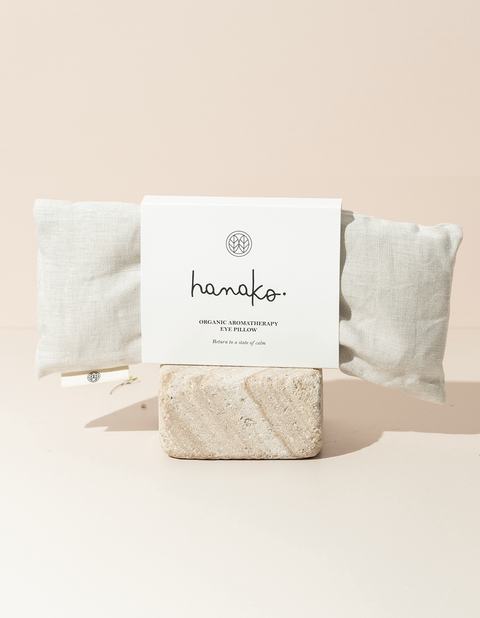 Lavender Beige Aromatherapy Eye Pillow