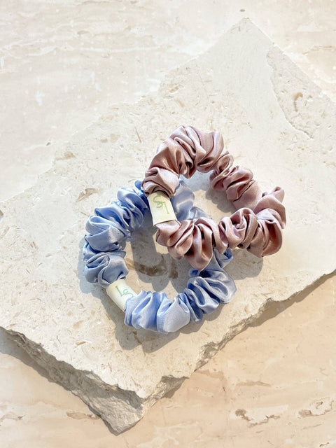 Mini Silk Scrunchie 2pack