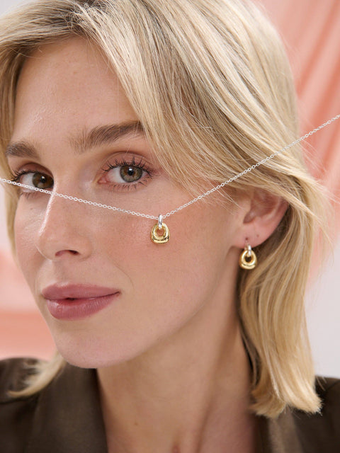 Amara Mix Metal Plated Necklace