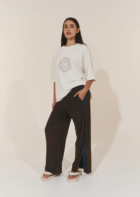 Pinky & Kamal Oversized Hemp Tee