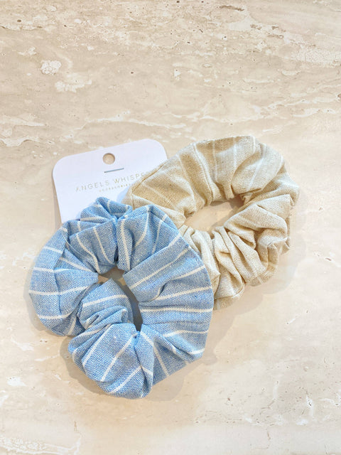 Oatly Linen Scrunchies