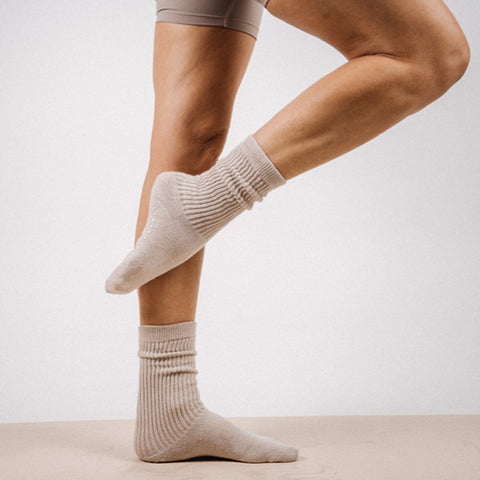 Scrunch Grip Socks