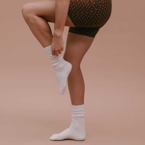 Scrunch Grip Socks