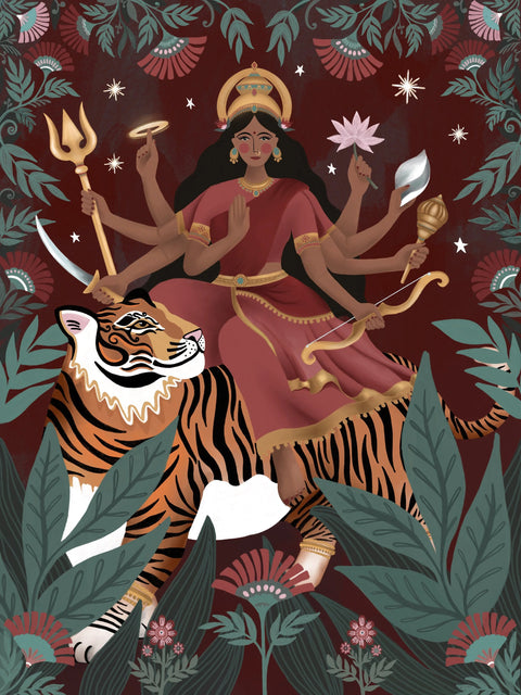 DURGA Art Print