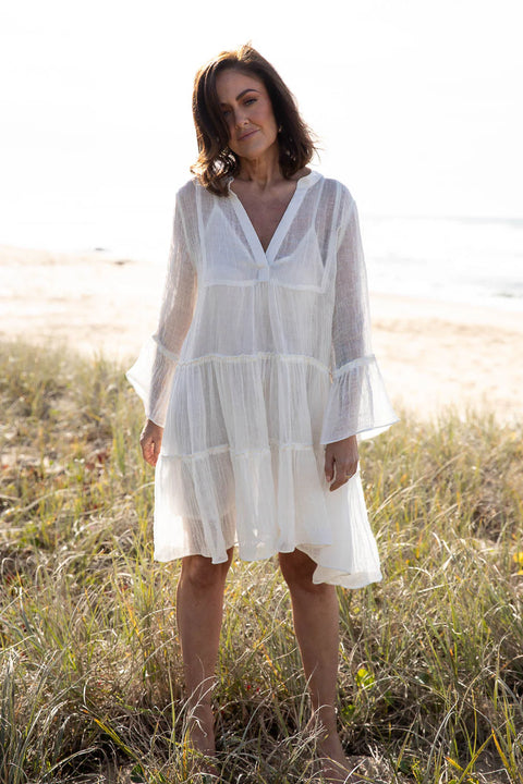 Como Linen Dress