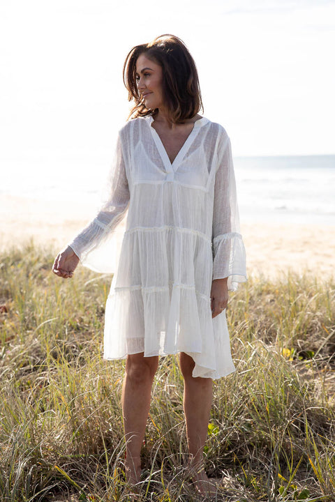 Como Linen Dress