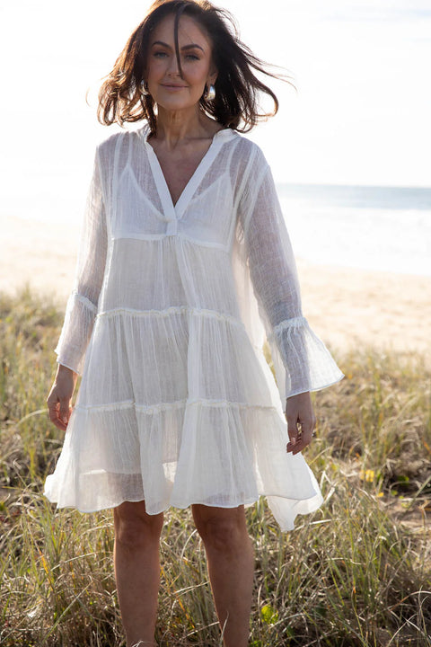 Como Linen Dress