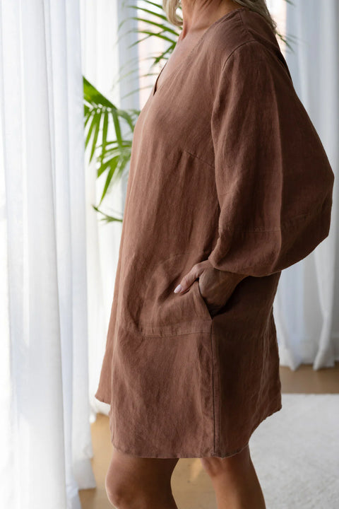 Fundamental Linen Ease Dress