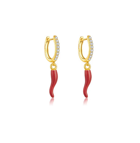 Love Her - Chilli Charm Hoops