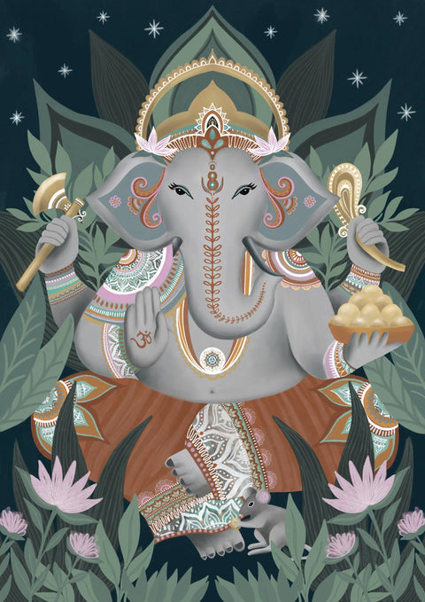 GANESHA Art Print