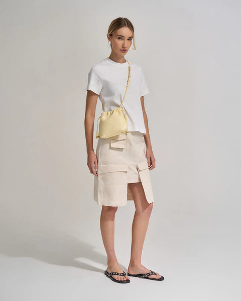 Brie Leon Halle Cross Body Bag - Butter