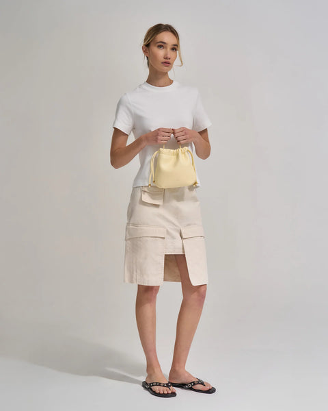 Brie Leon Halle Cross Body Bag - Butter