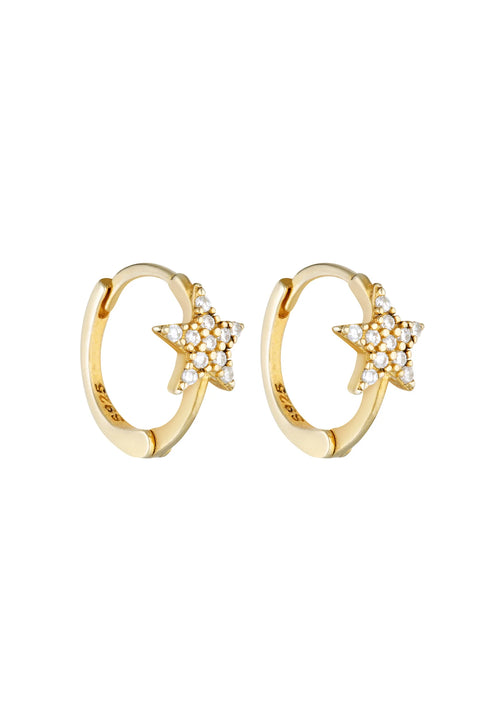 Porter Jewellery - Star Huggies Gold
