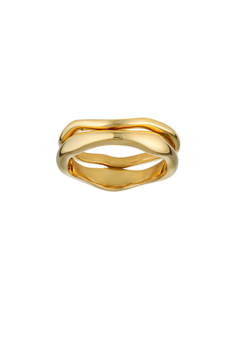 Porter Jewellery - Wave Ring Set