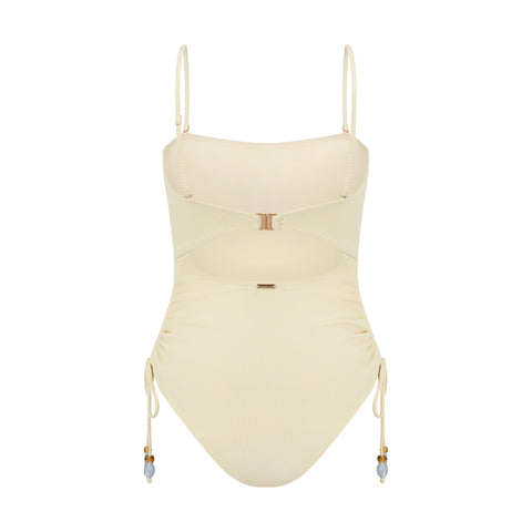 Ruched Side Tie One Piece | Butter