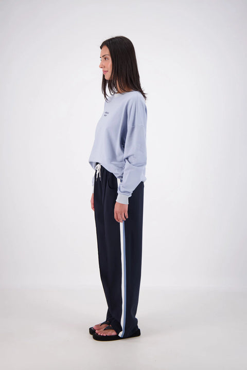 Relaxed Crew Neck Sweatshirt - Jasmine Alexa
