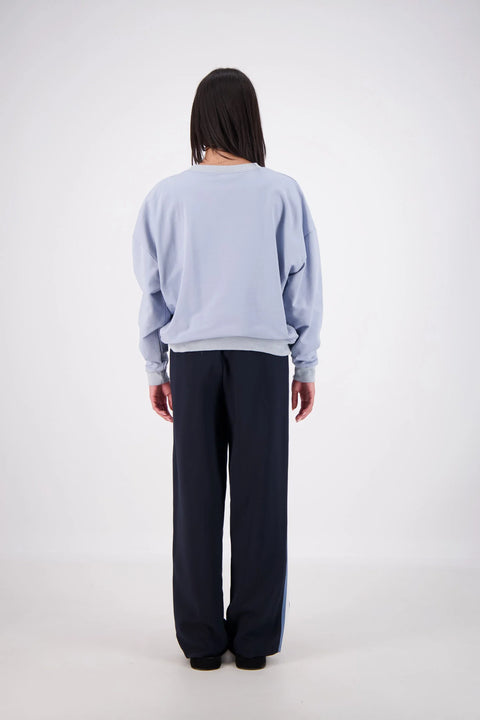 Relaxed Crew Neck Sweatshirt - Jasmine Alexa