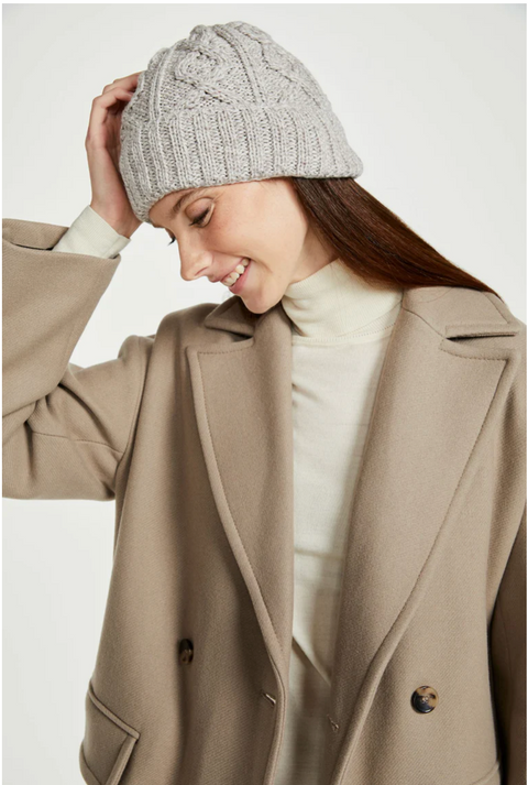 Mulranny Aran Diamond Stitch Hat
