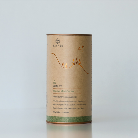 Sacred Cacao - Vitality: Matcha Mint Cacao