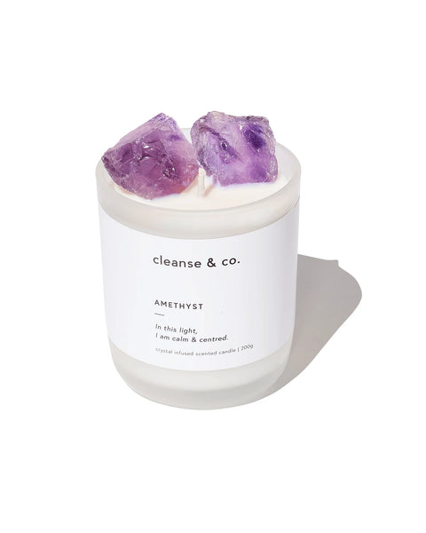 Amethyst Intention Candle 200g