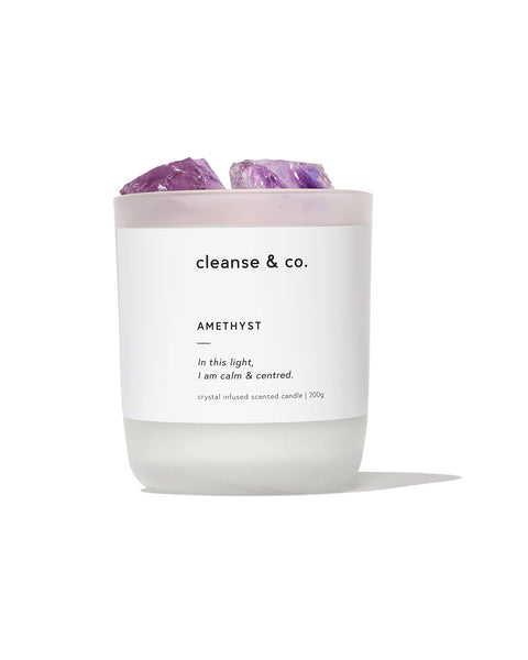 Amethyst Intention Candle 200g