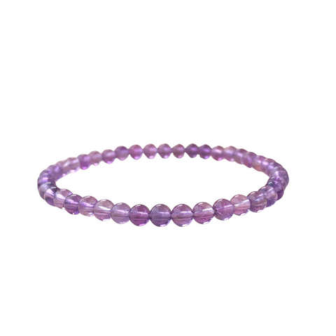 Crystal Bead Bracelet AMETHYST