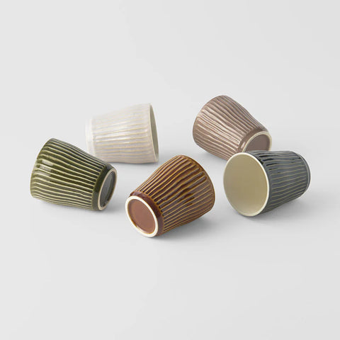 Autumn Glaze Mug Set 5pcs