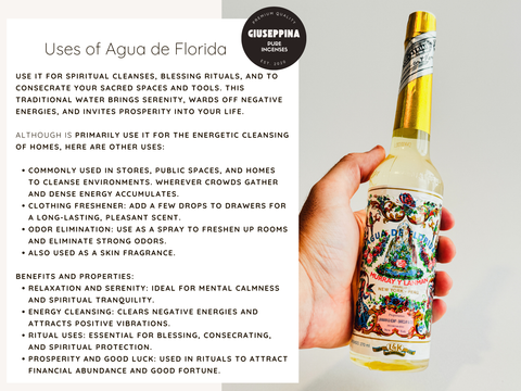Agua de Florida - The Original Florida Water from Peru