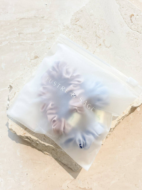 Mini Silk Scrunchie 2pack