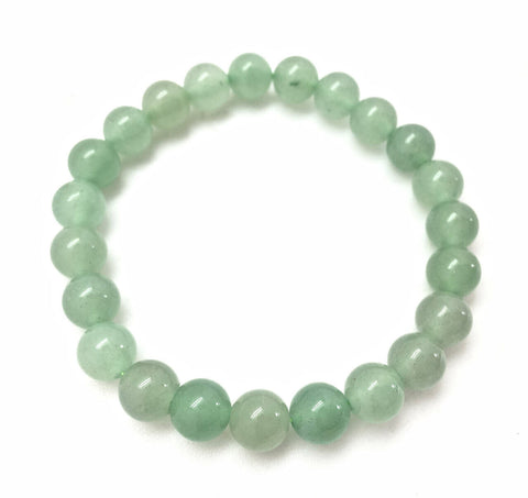 Crystal Bead Bracelet GREEN AVENTURINE