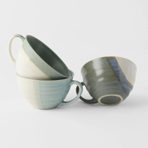Seascape Mug set of 3 330ml