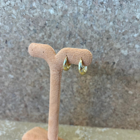 Love Her Stargazer U Hoops - Gold