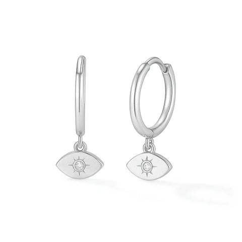 Love Her Starlight Earrings - Silver